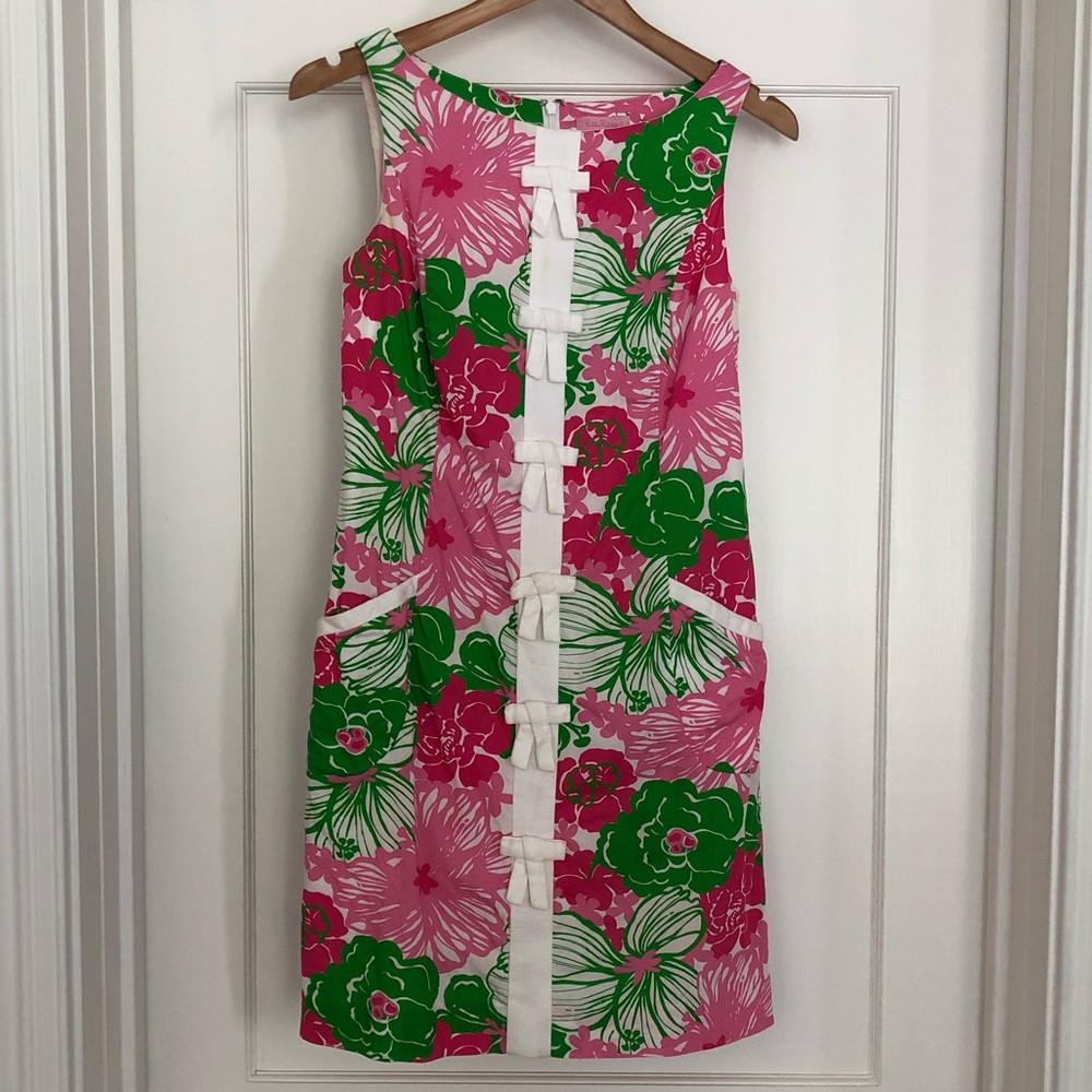 Lilly Pulitzer Floral Print Shift Dress